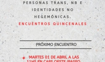 NUEVO ENCUENTRO DEL CONVERSATORIO DE DIVERSIDADES EN EL CAPS OESTE